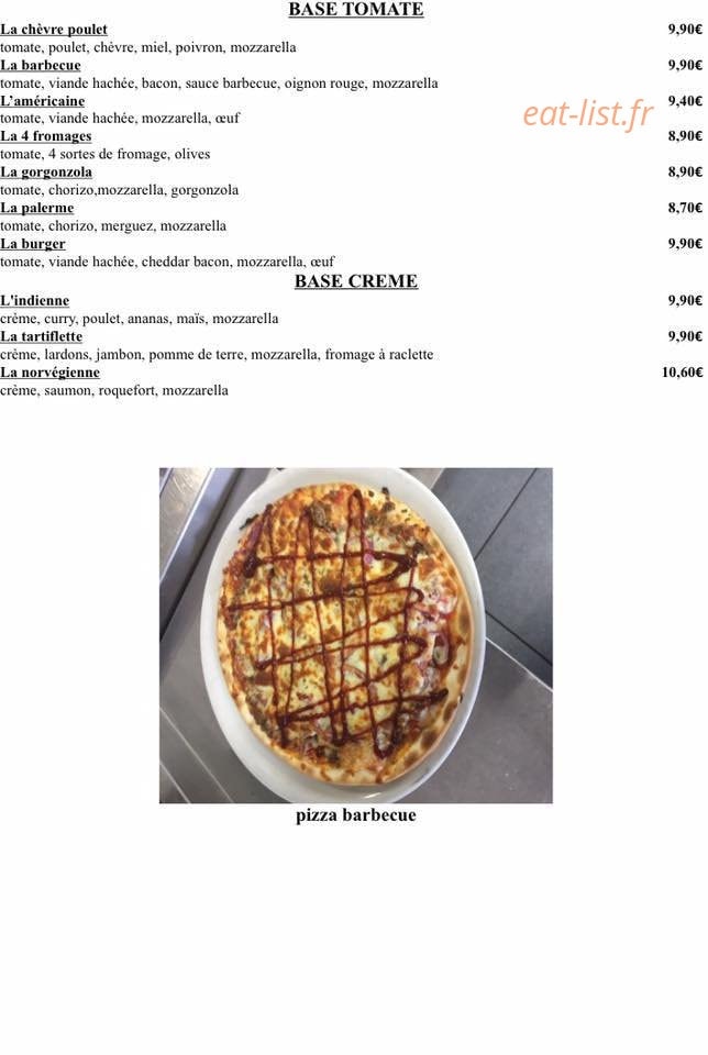 Harry's cafet — carte page 3