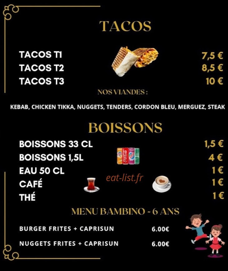 Le Bosphore — carte page 5