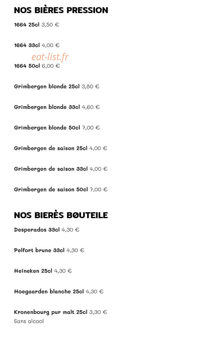 Le Café Suisse — carte page 9