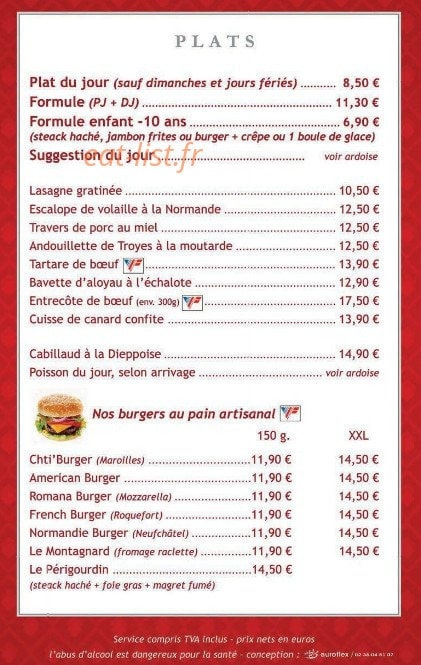 Le Calvados — carte page 2
