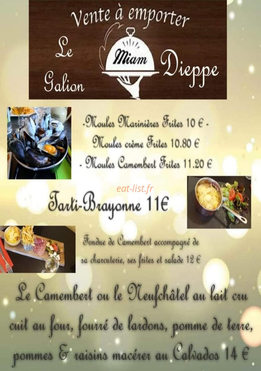 Le Galion — carte page 7