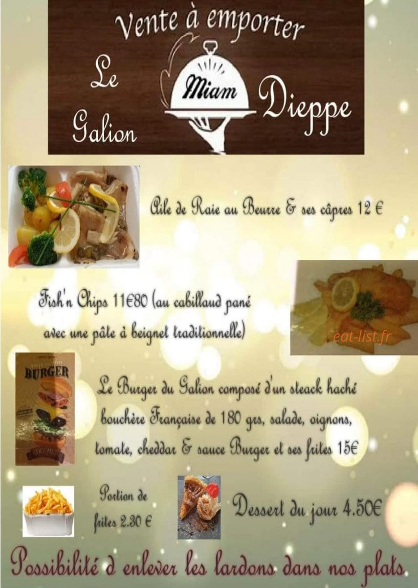Le Galion — carte page 8
