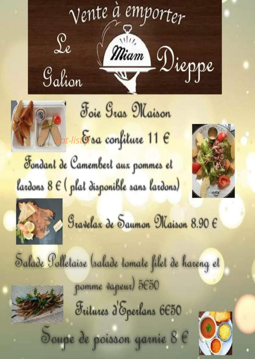 Le Galion — carte page 6