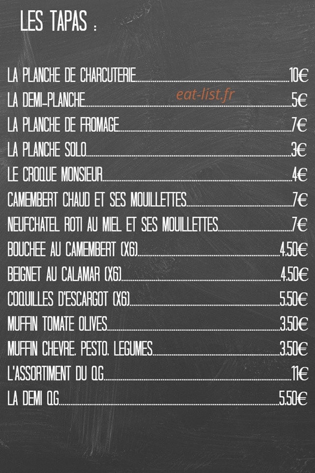 Le QG — carte page 4