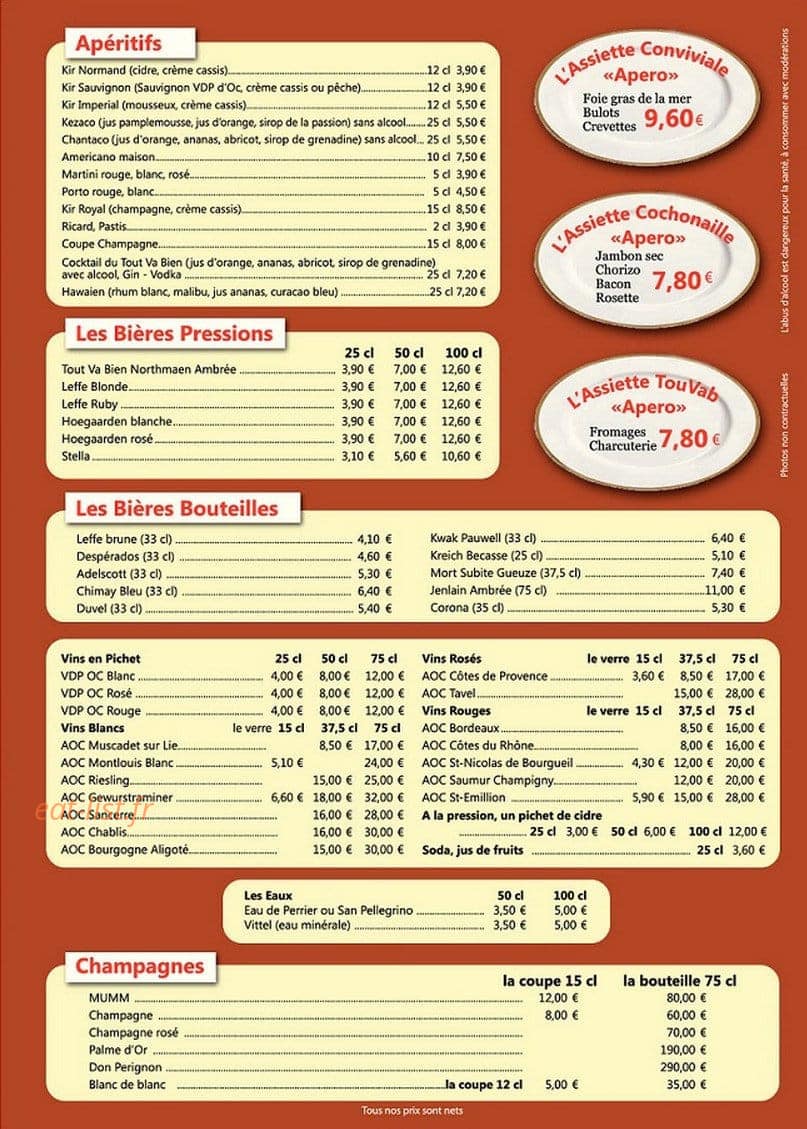 Le Tout Va Bien — carte page 5