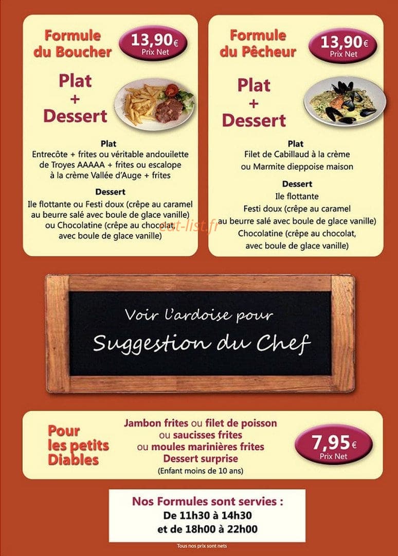 Le Tout Va Bien — carte page 1