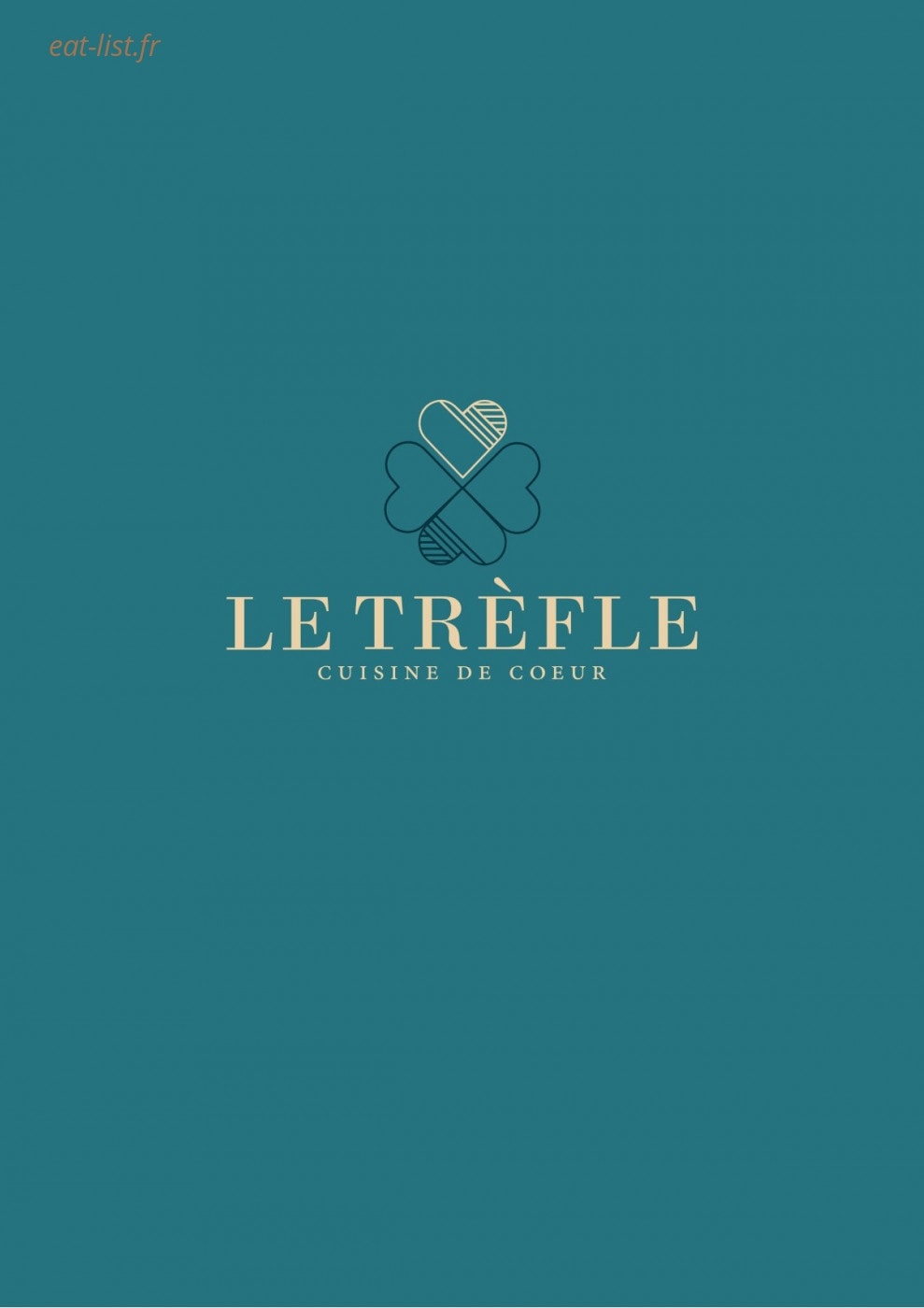 Le Trèfle — carte page 1