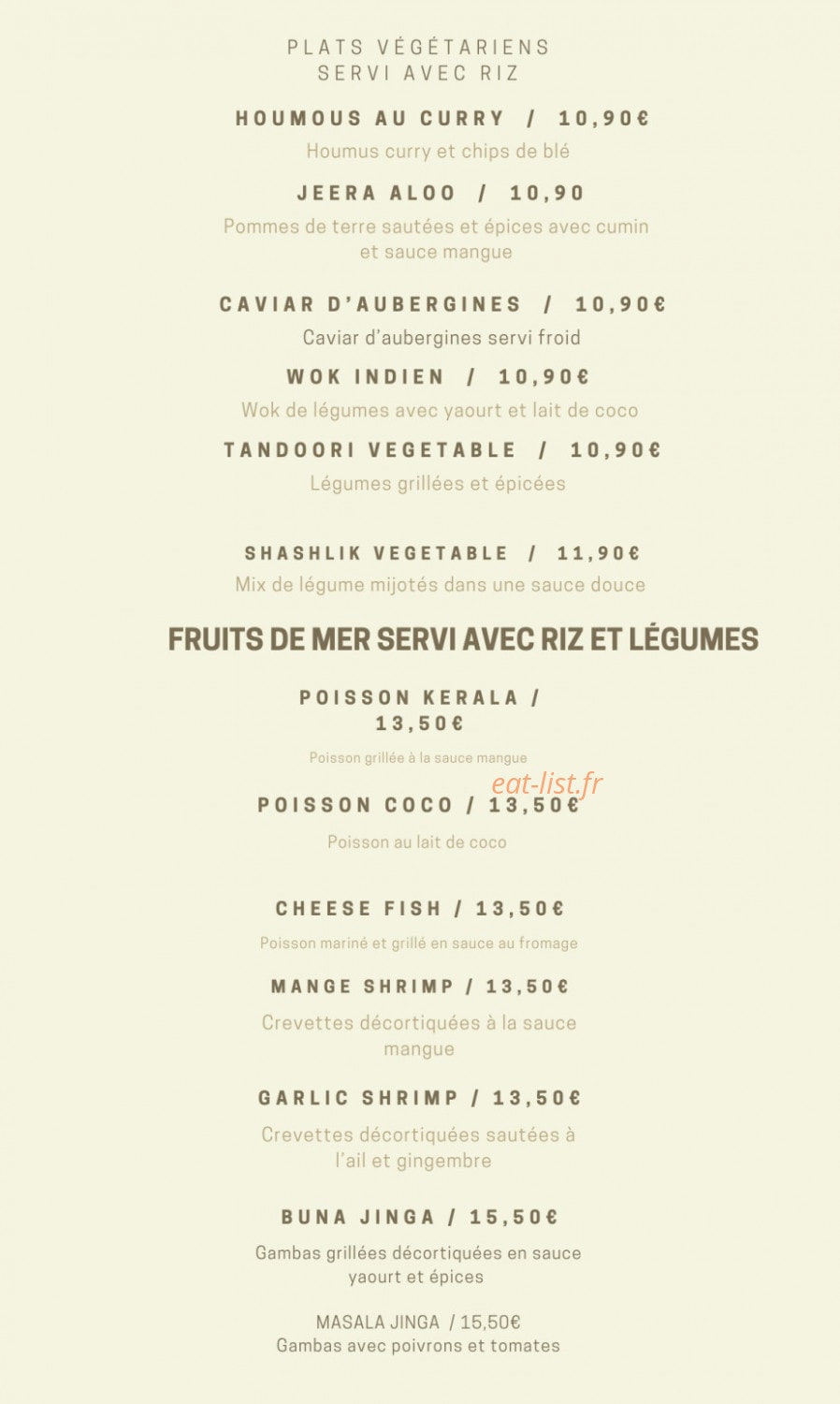 Namasté — carte page 4
