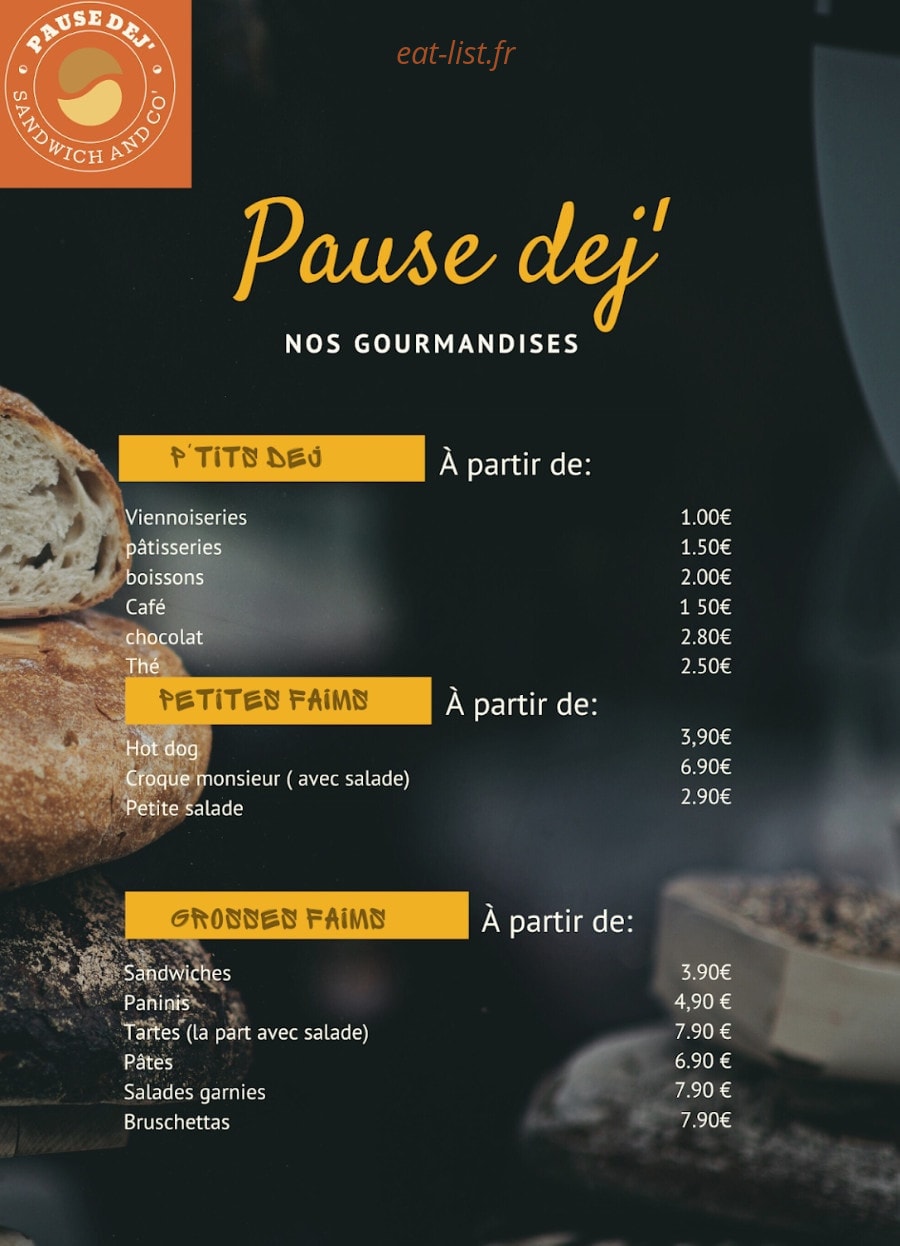Pause dej — carte page 1