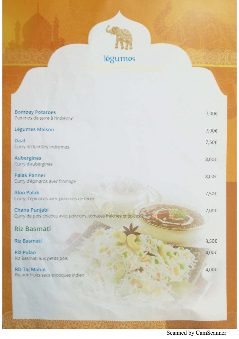 Taj Mahal — carte page 6