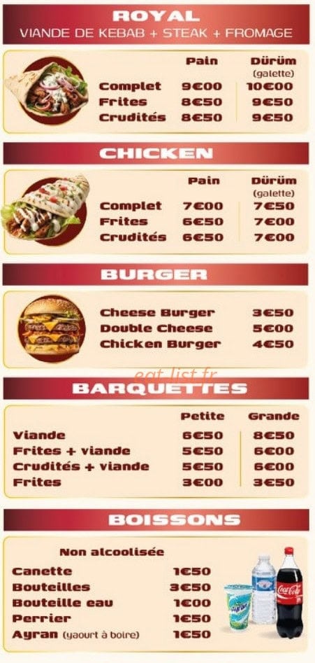 3D Deluxe Doner Durum — carte page 5