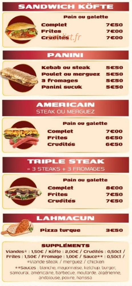 3D Deluxe Doner Durum — carte page 4