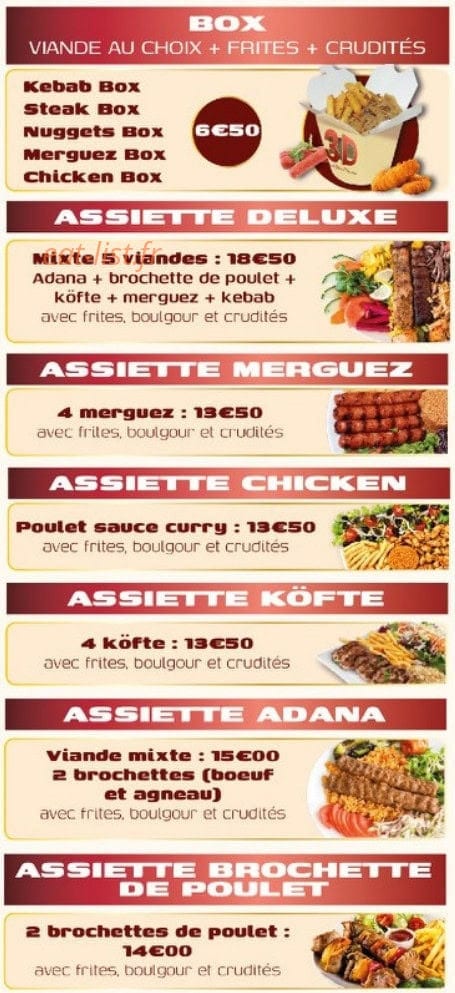 3D Deluxe Doner Durum — carte page 3