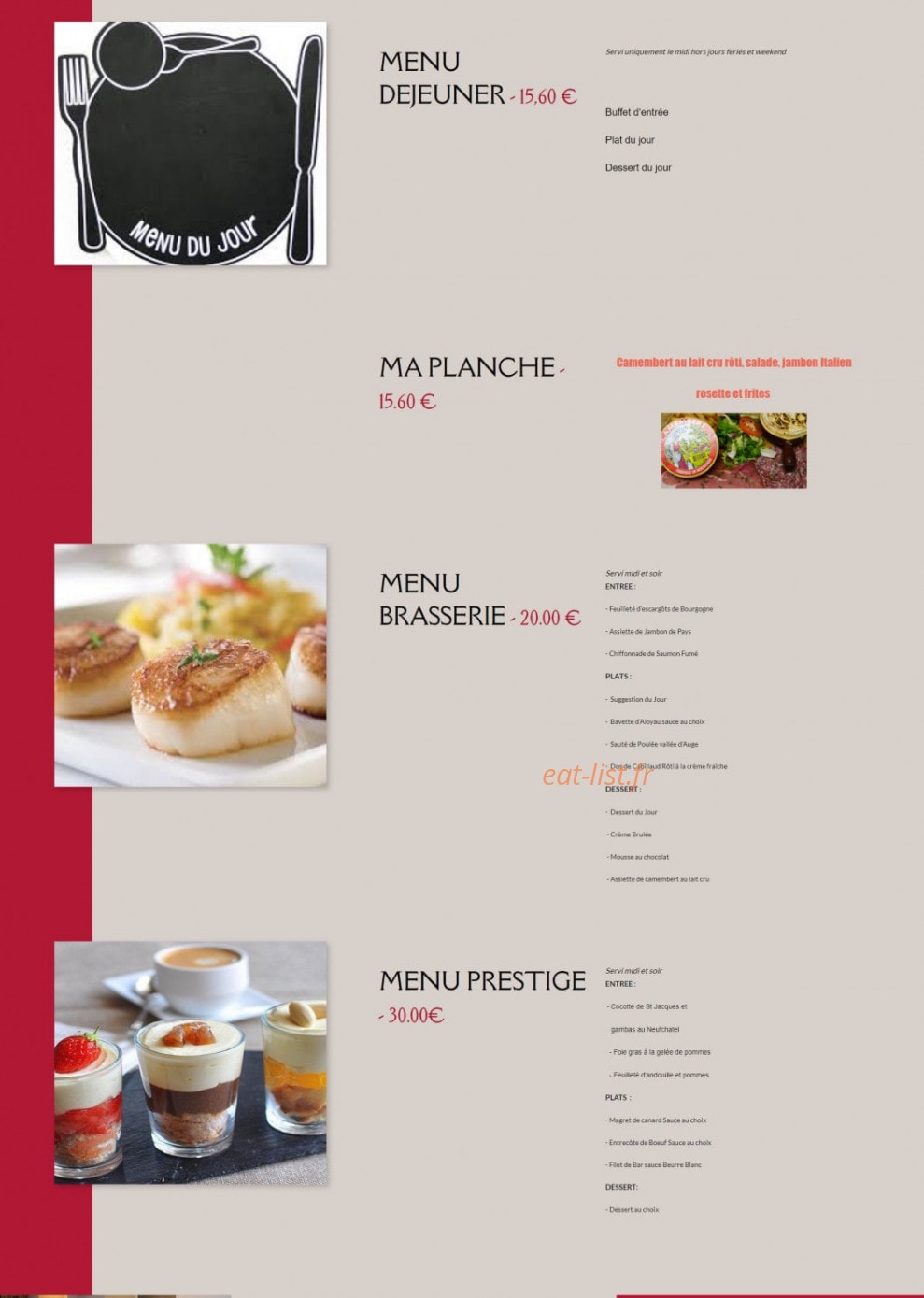 Le Carnot — carte page 1