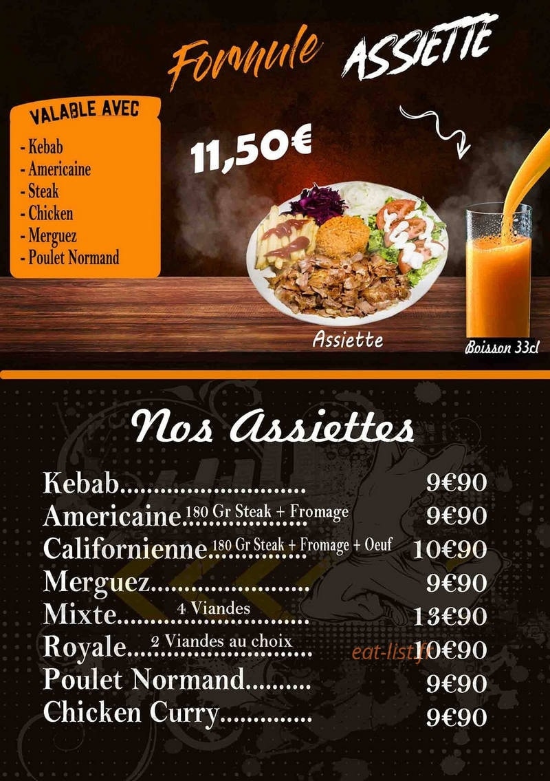 Tacos'n Shake — carte page 3