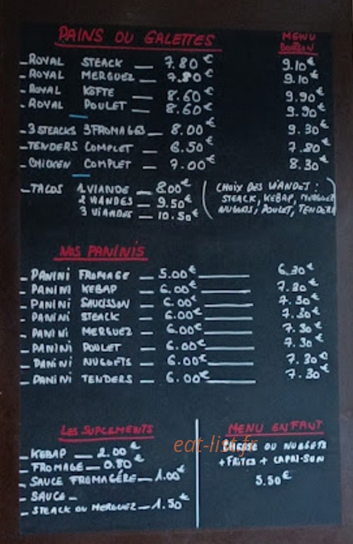 Kebap Of Turkey — carte page 2