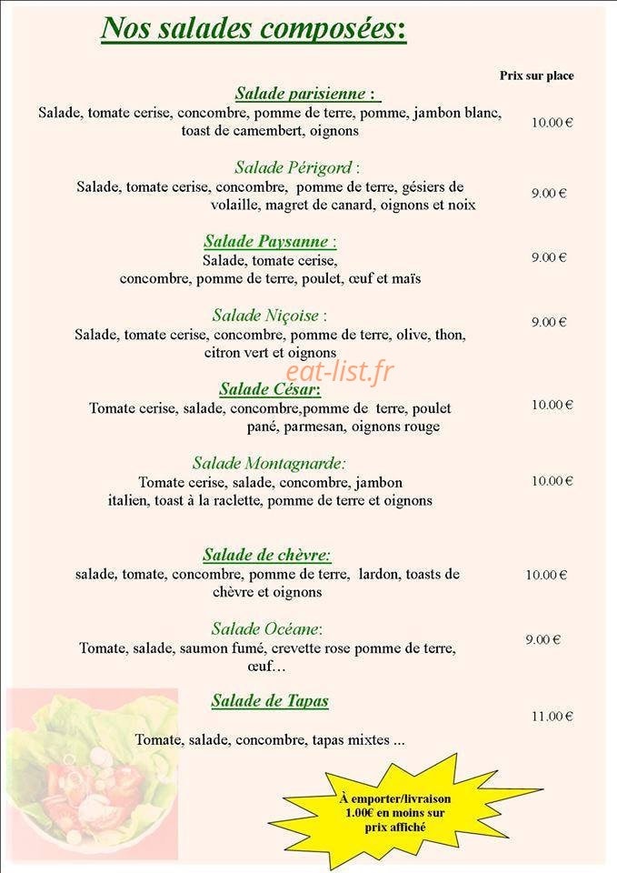 Chez nico — carte page 2