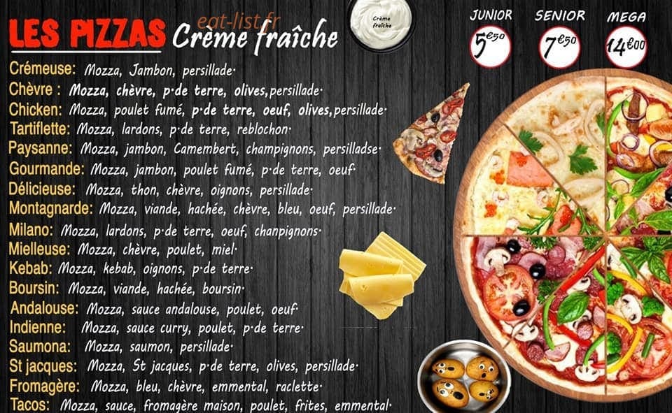 Crousti Centre — carte page 1