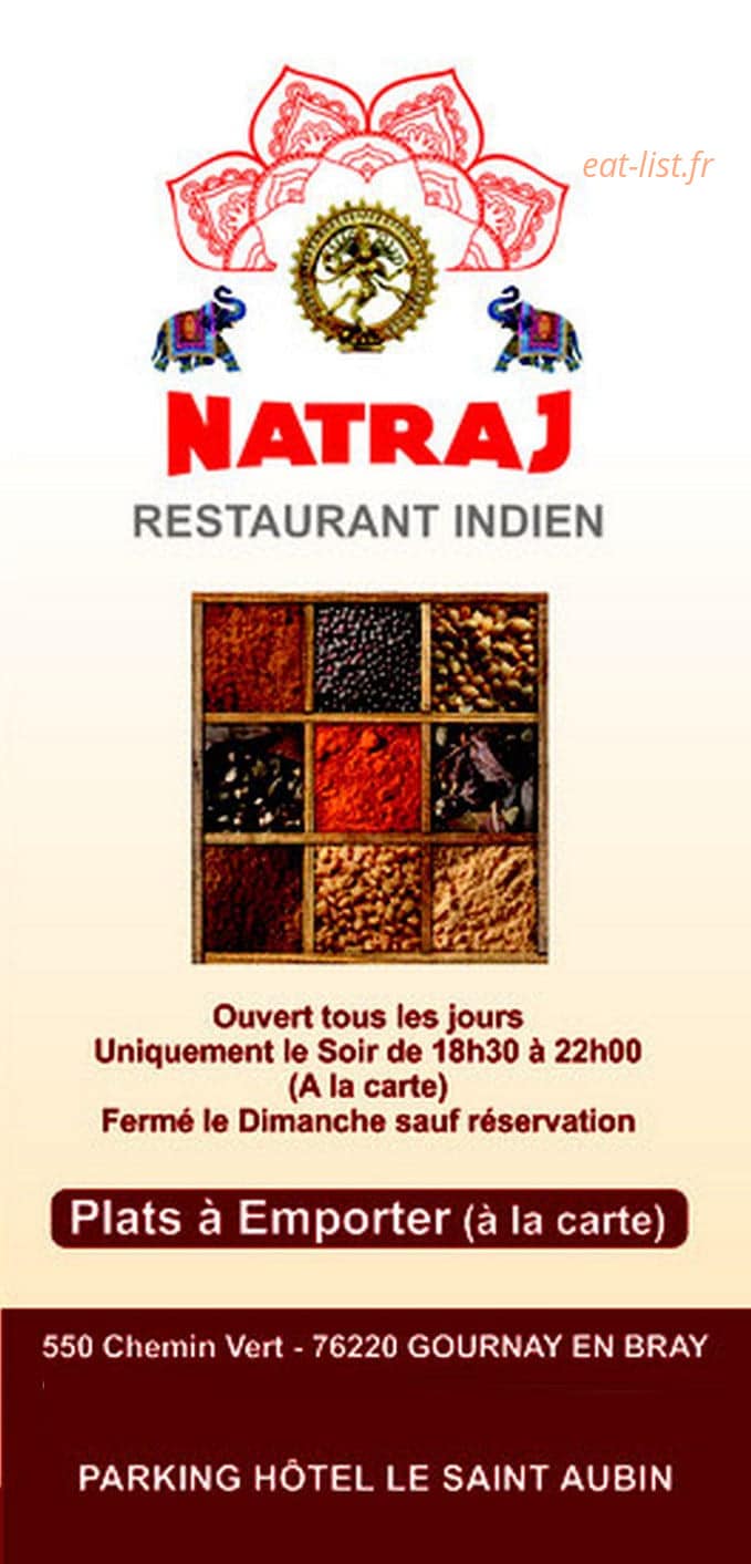 Natraj — carte page 1