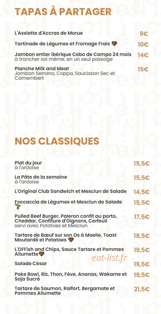 L'Office — carte page 1