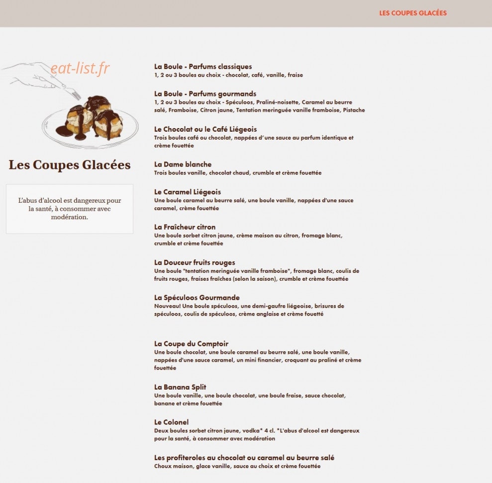 Le Comptoir du Malt — carte page 10