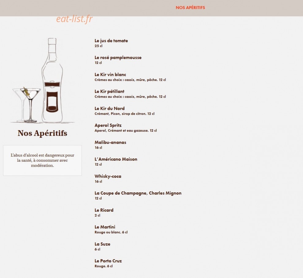 Le Comptoir du Malt — carte page 13