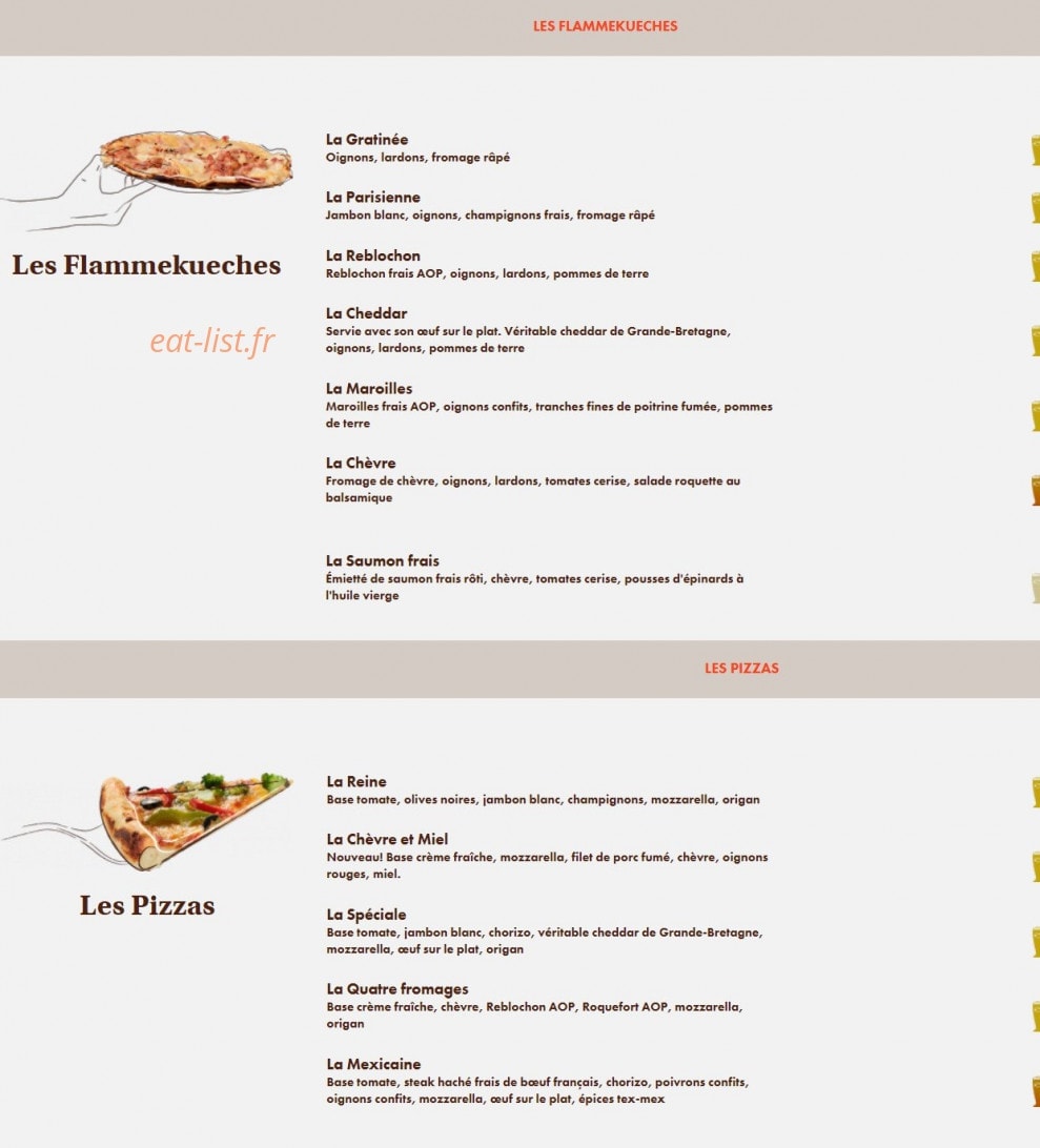 Le Comptoir du Malt — carte page 4