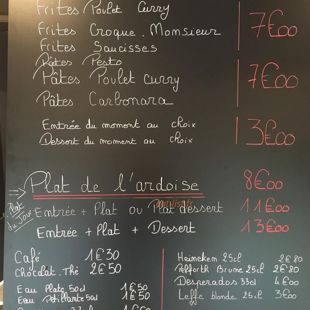 Les Marronniers — carte page 1