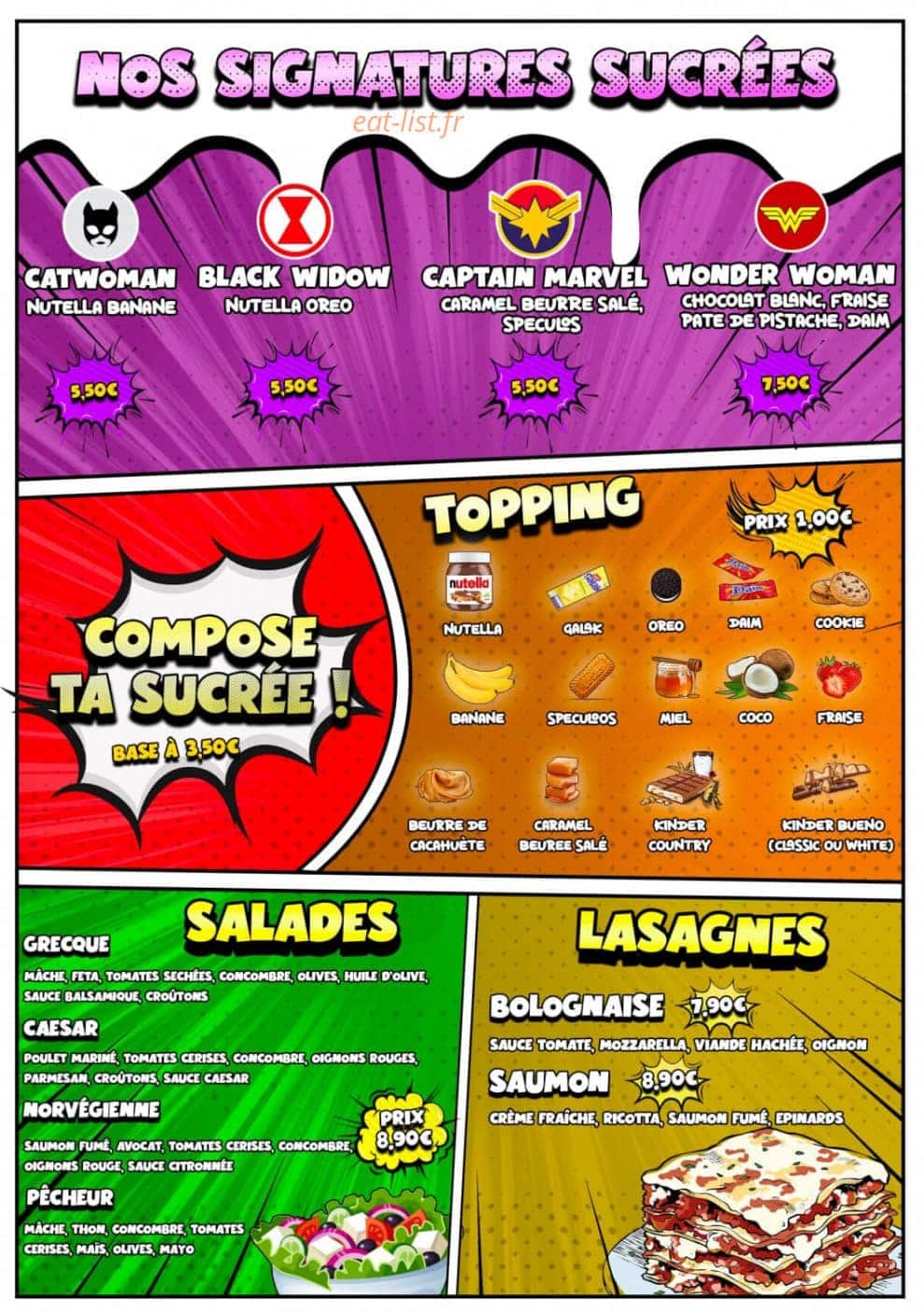 Neo Kalzone — carte page 3