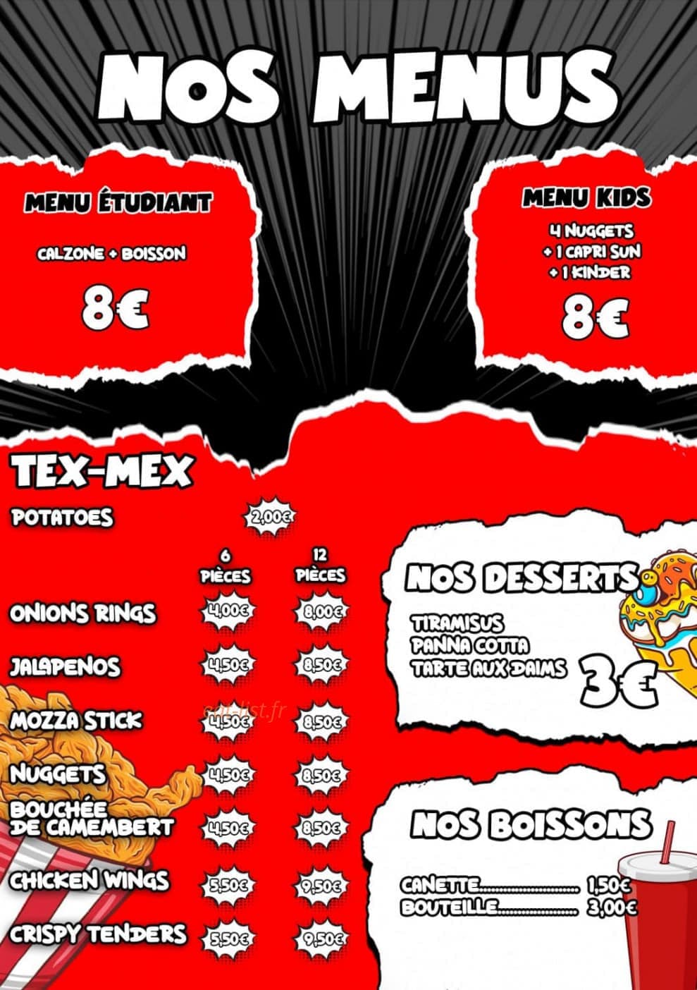 Neo Kalzone — carte page 2