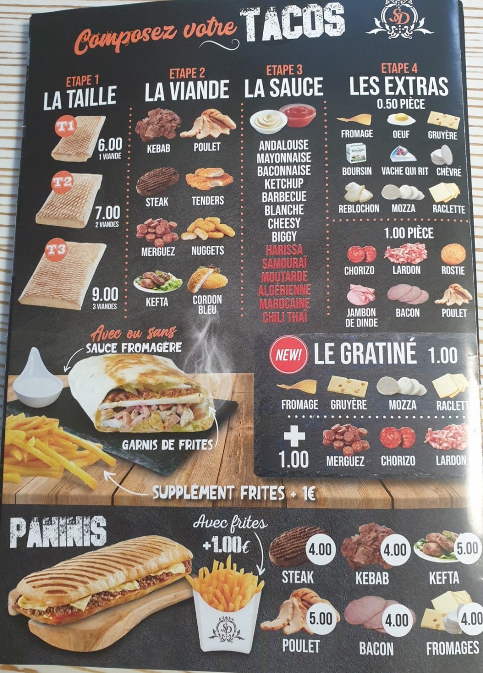 Snack Deville — carte page 5