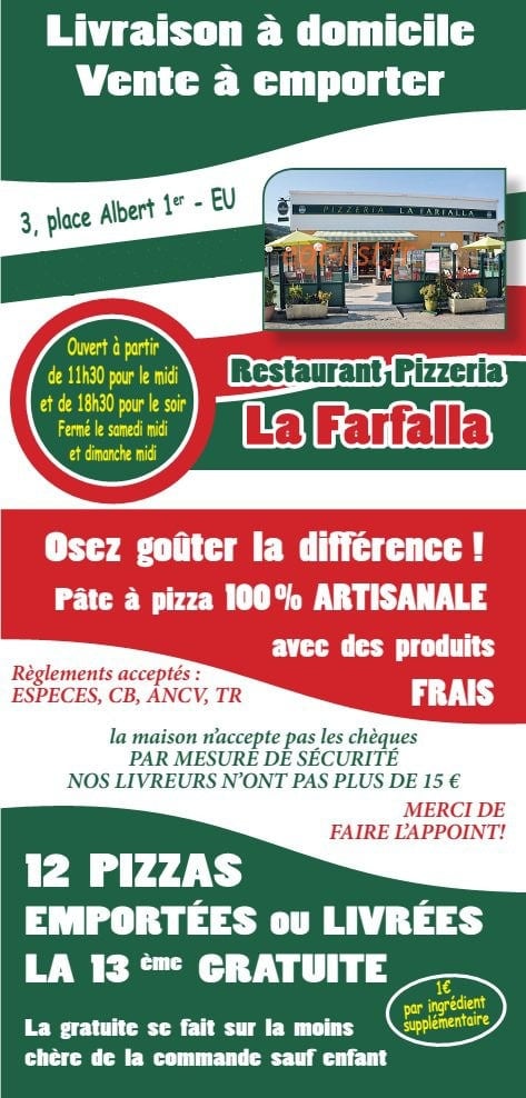 La Farfalla — carte page 1