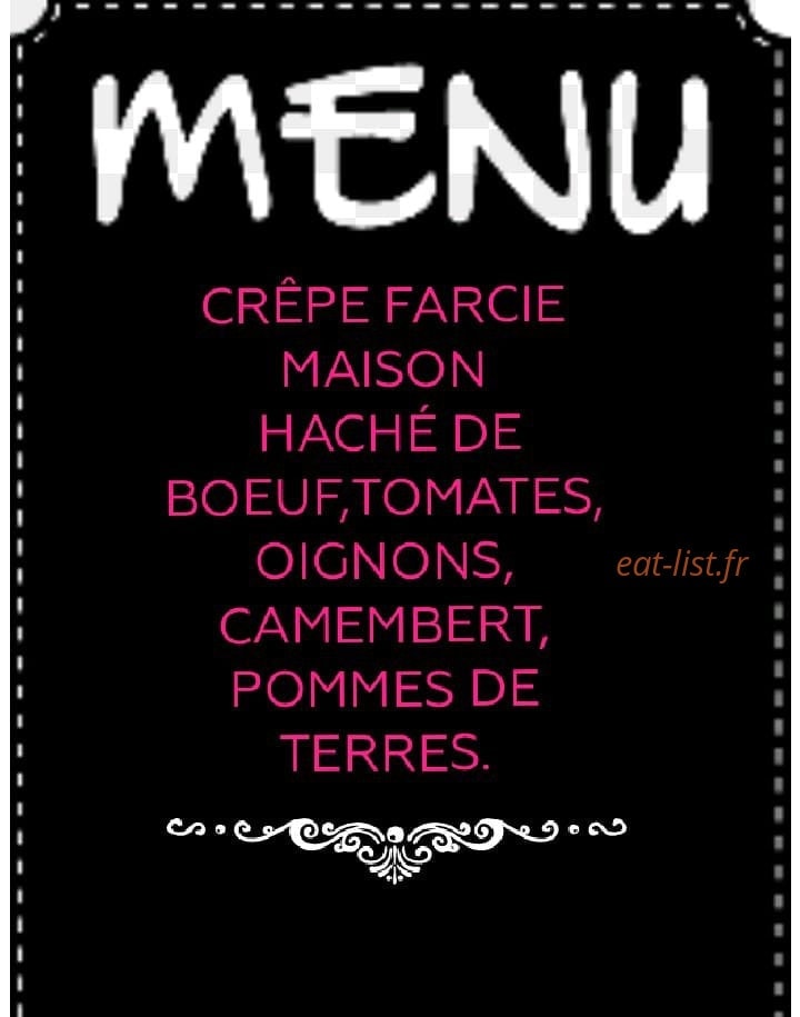 Le victoria's — carte page 1