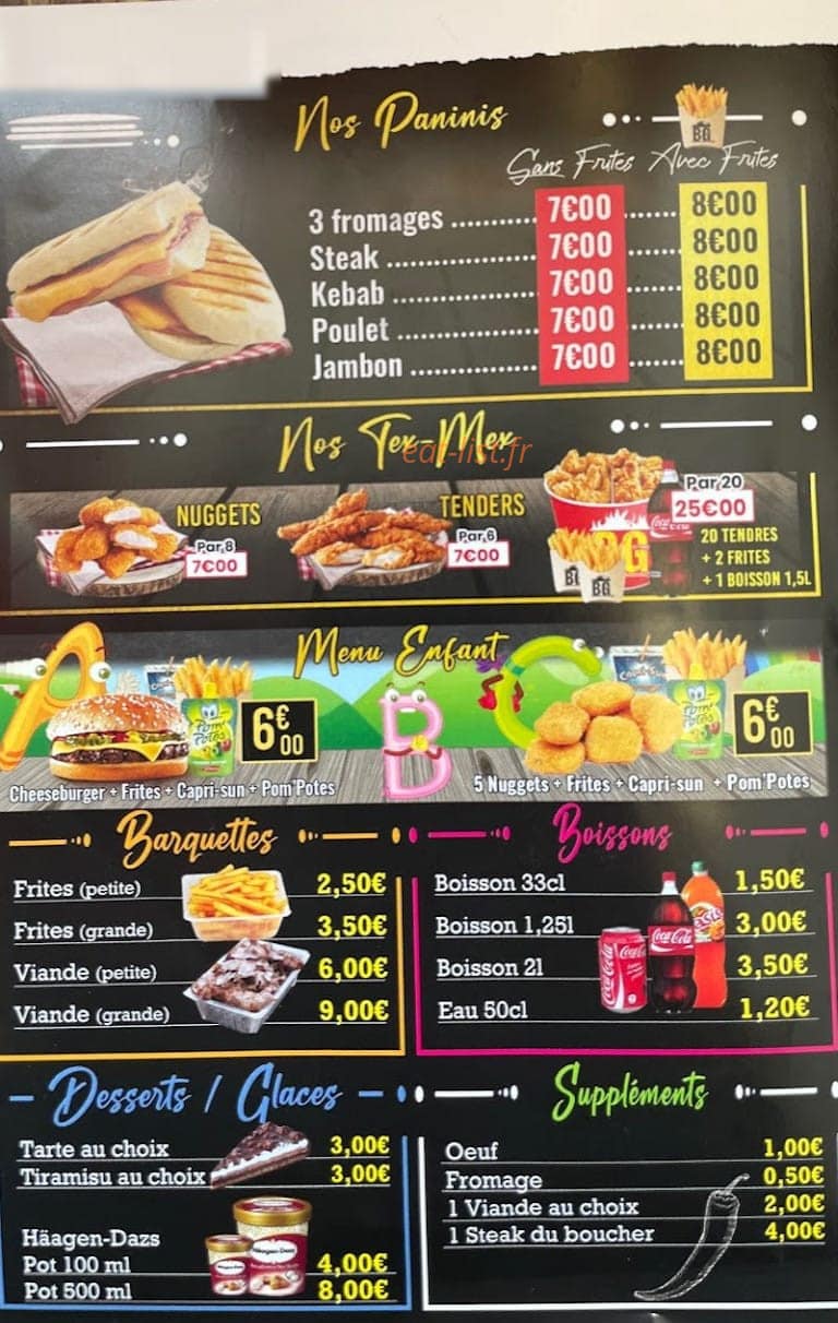 Burger grill by Family — carte page 3