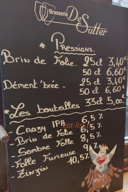 Chez Jean-Pierre — carte page 1