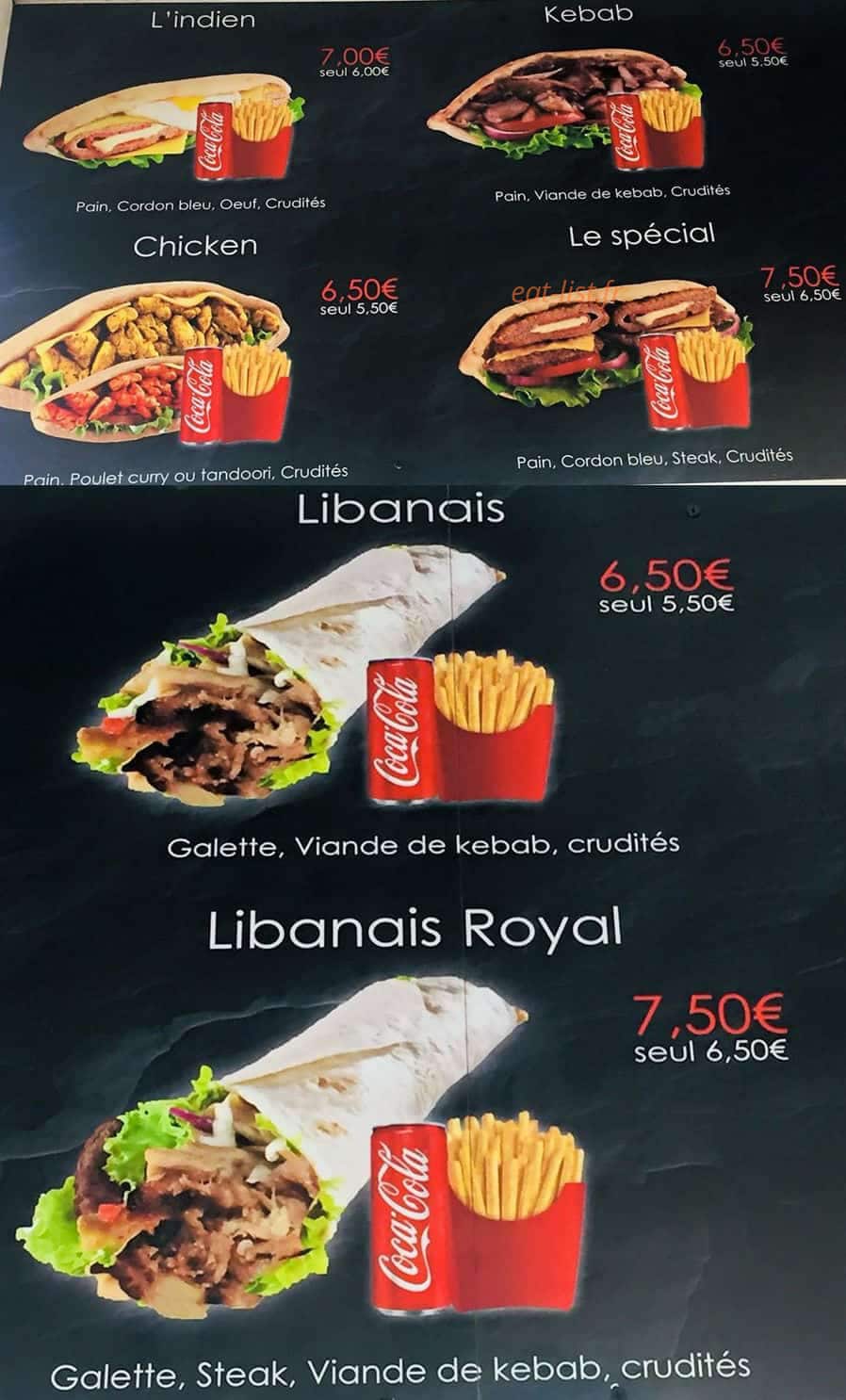 L'Authentique — carte page 3