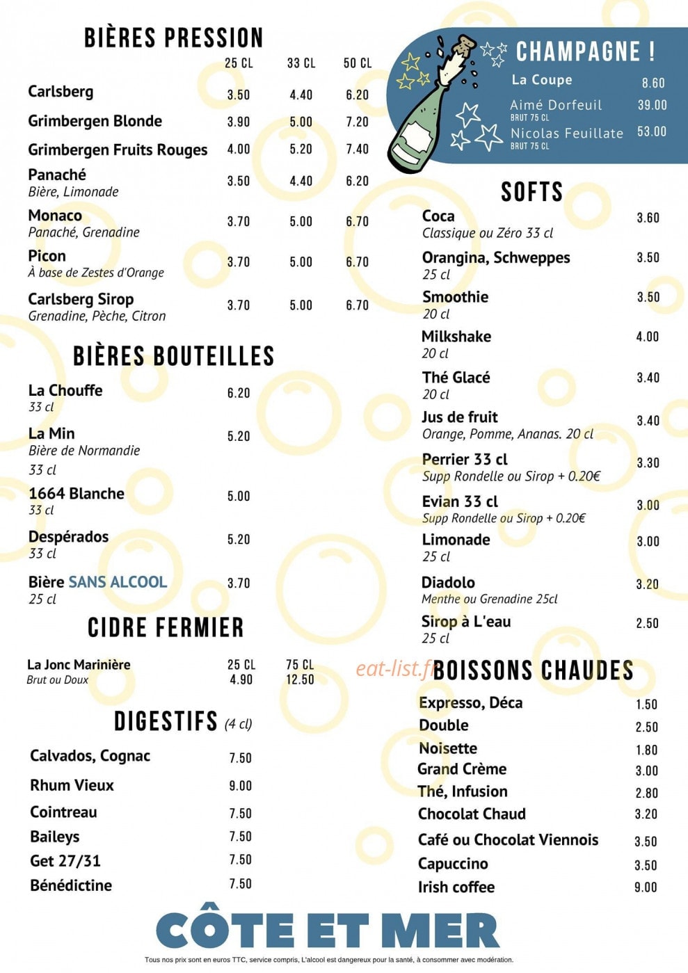 Côte et Mer — carte page 5