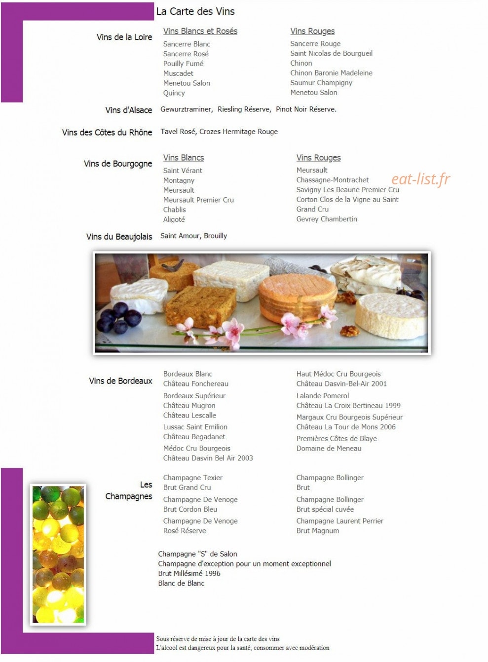 Le Belvédère — carte page 3