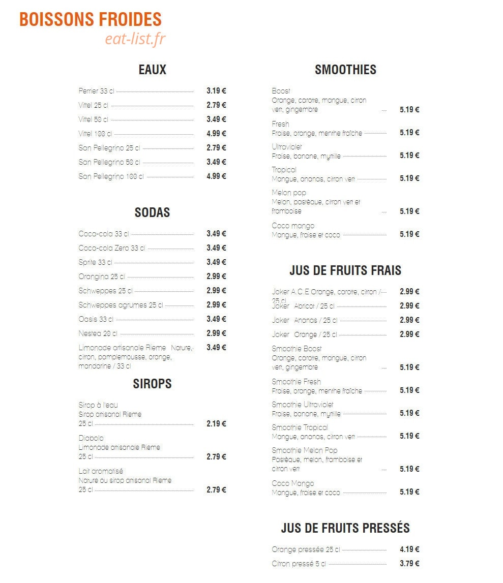 Desjardins — carte page 2
