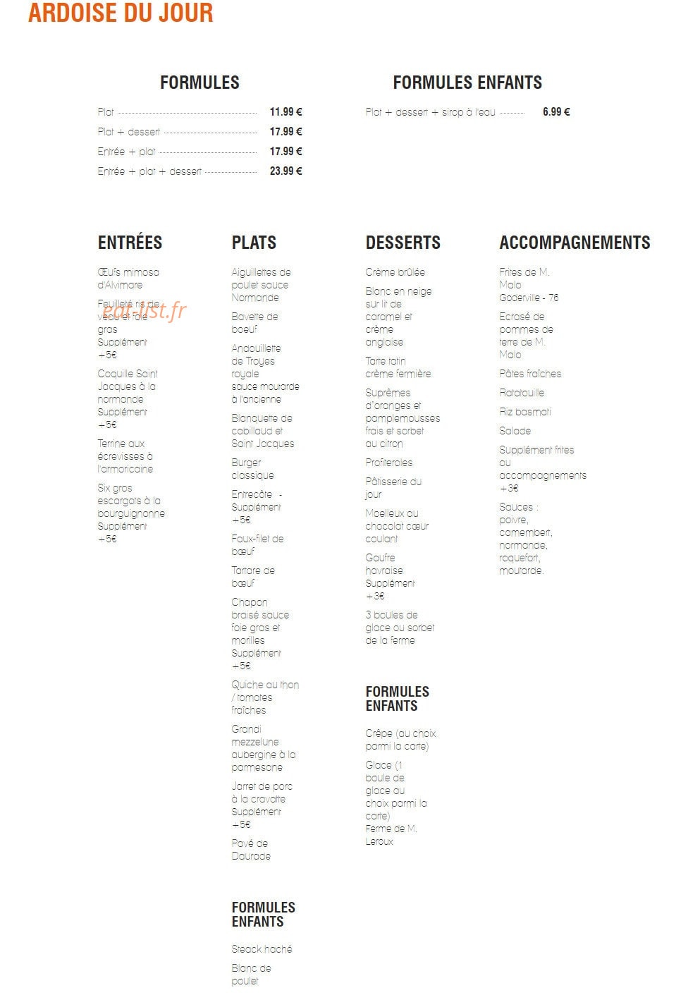 Desjardins — carte page 1