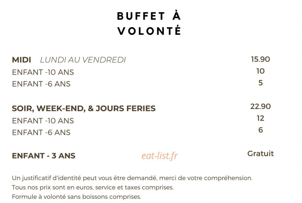 Ô festin — carte page 2