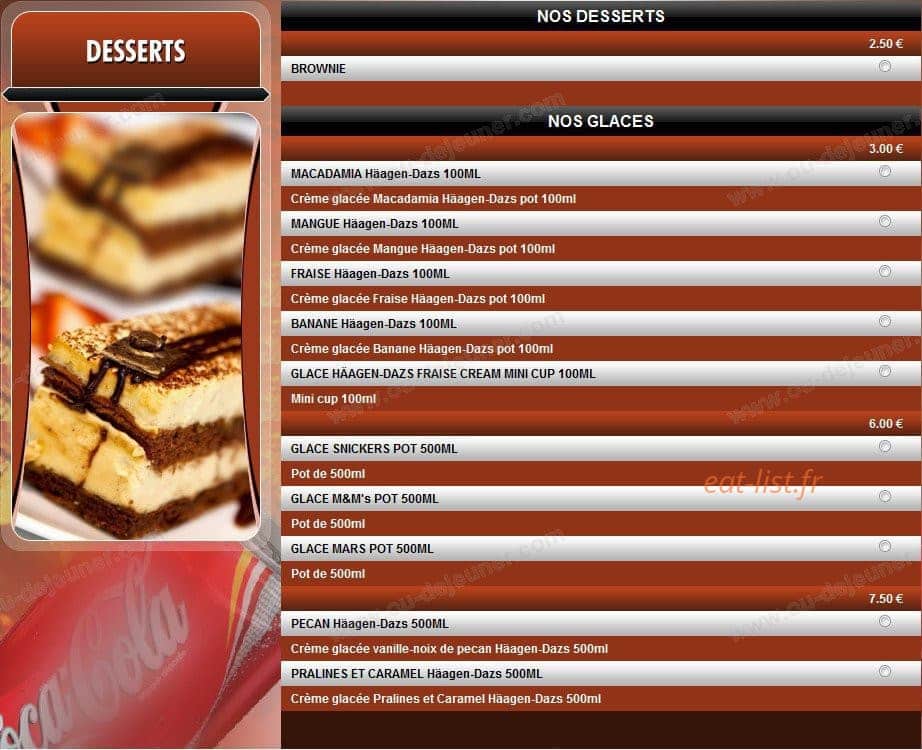 Pizza Montivilliers 76 — carte page 6