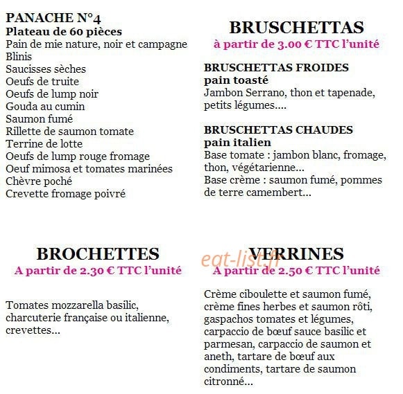 Café de la Place — carte page 4