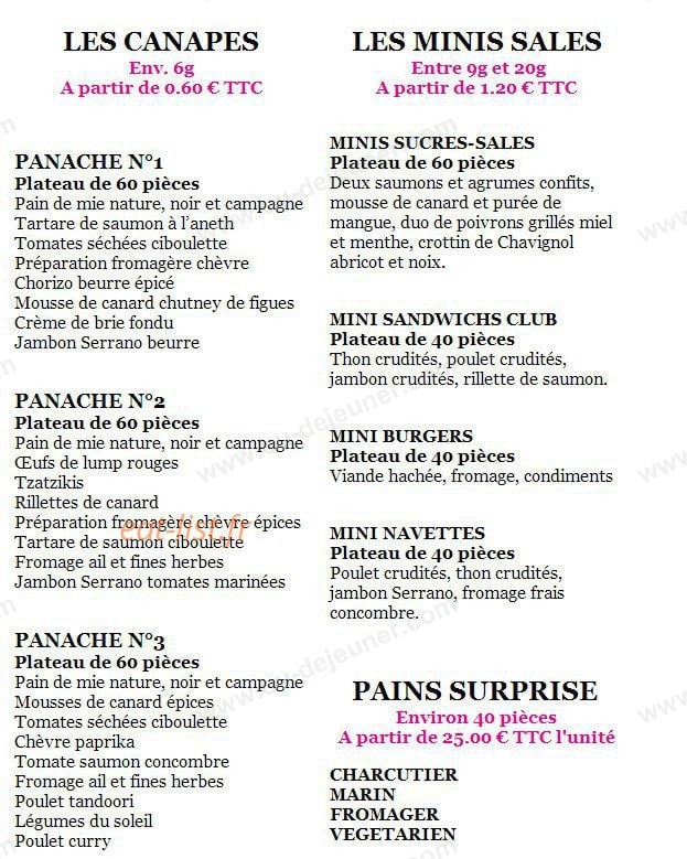 Café de la Place — carte page 3