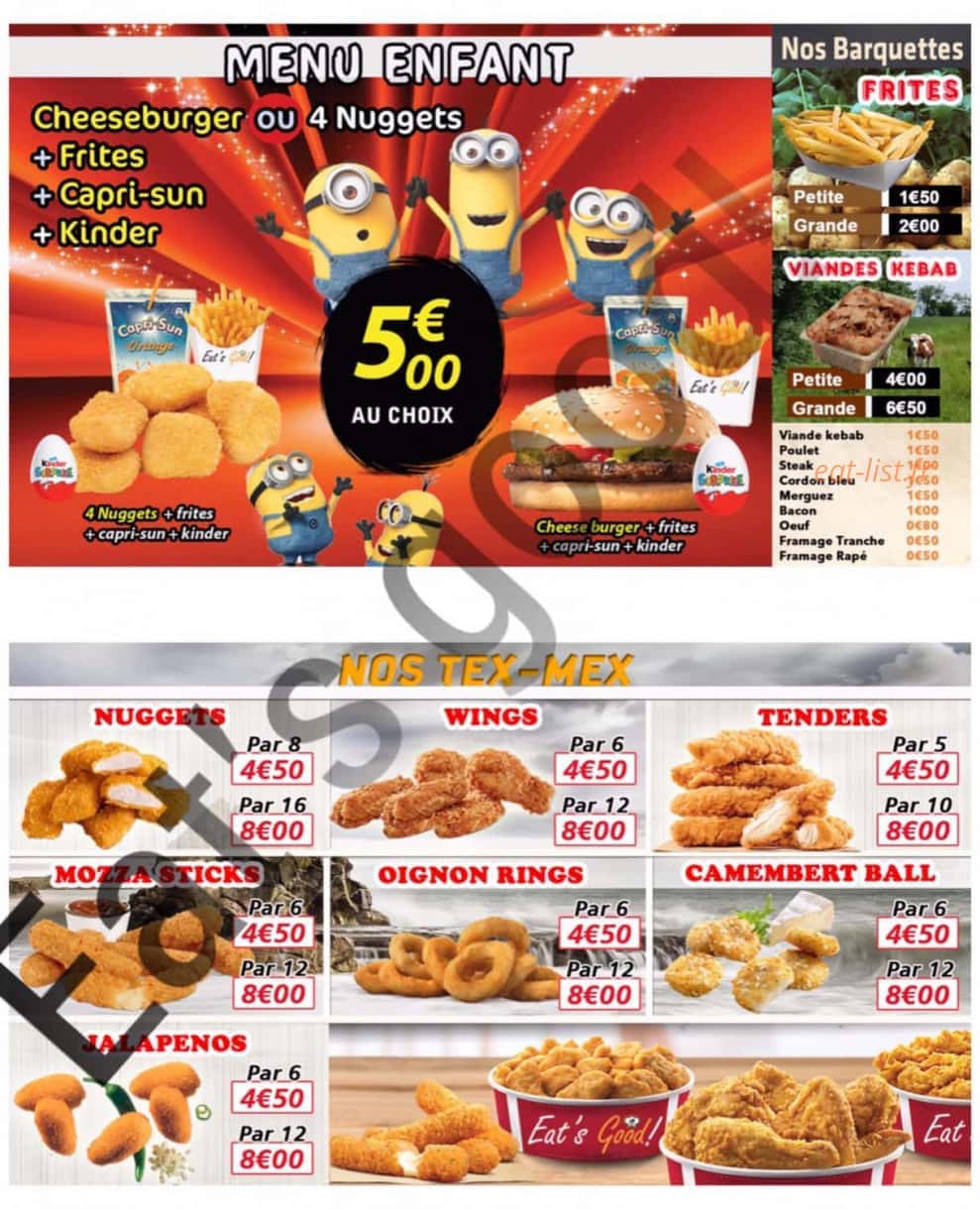 Eat's good — carte page 2
