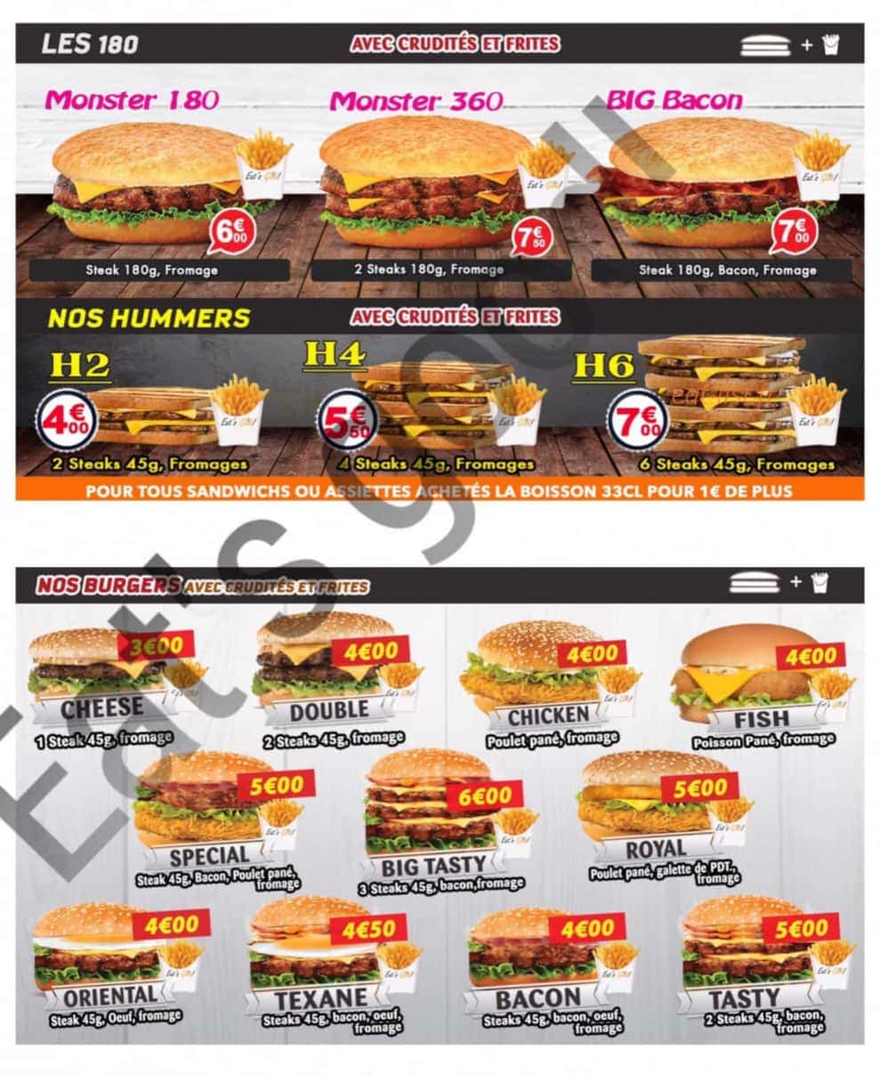 Eat's good — carte page 4