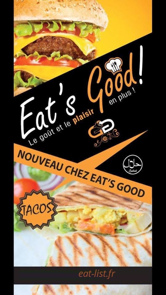 Eat's good — carte page 1