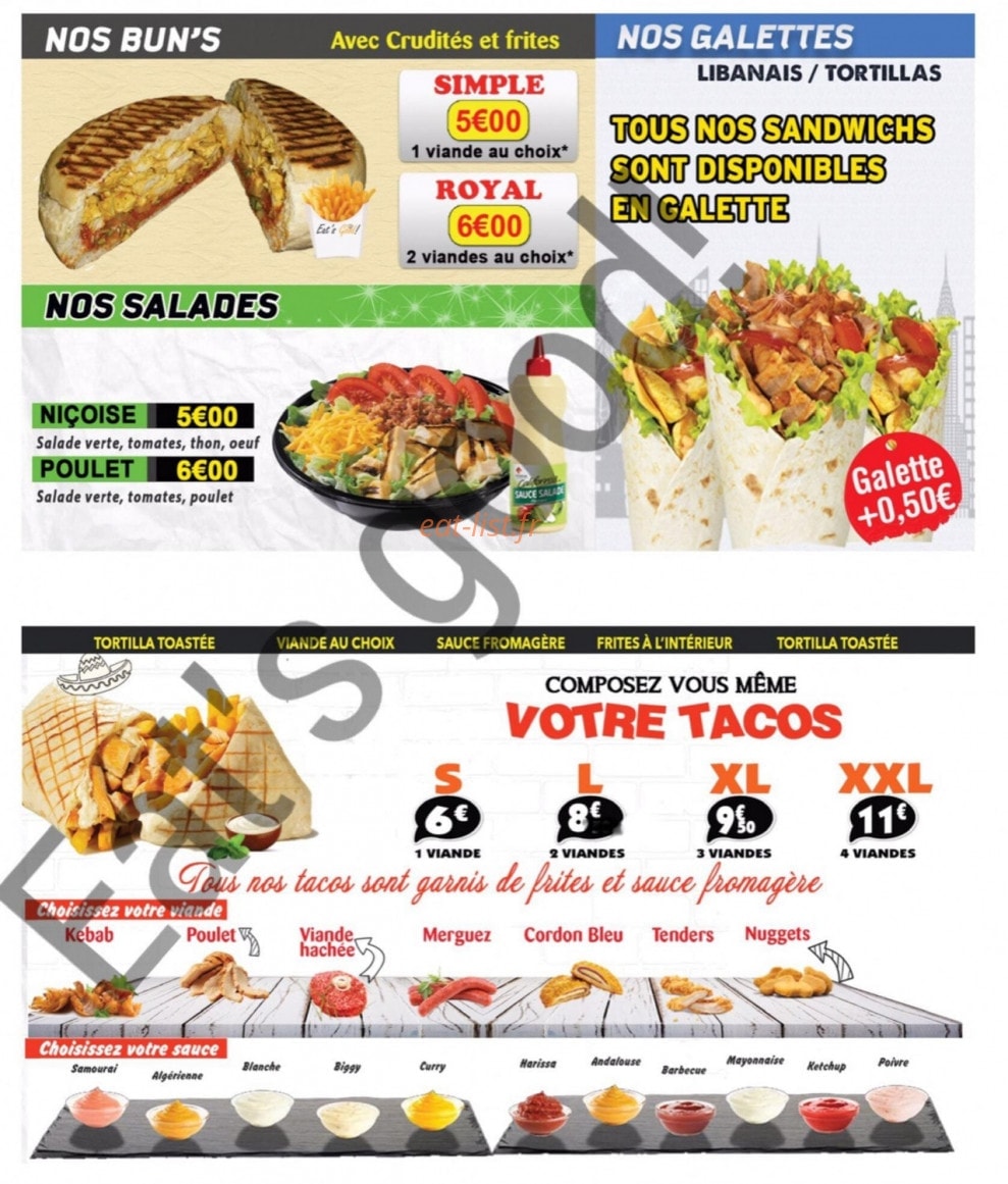 Eat's good — carte page 6