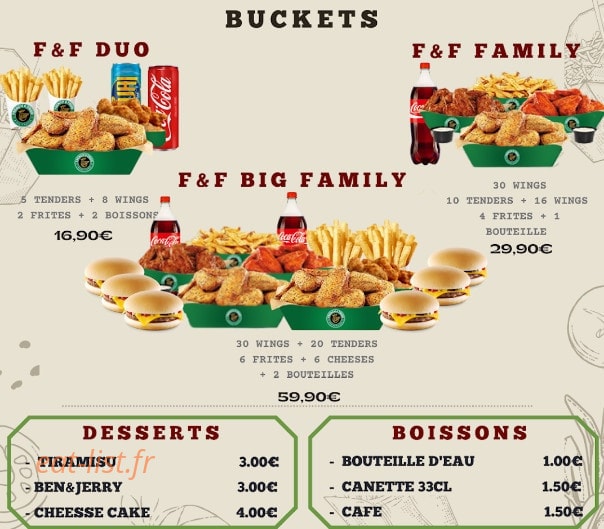 French et Fried — carte page 4