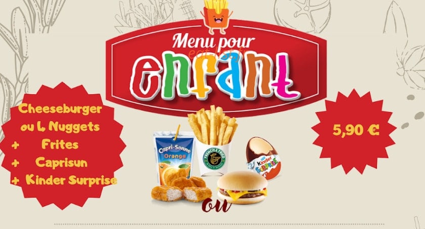 French et Fried — carte page 3